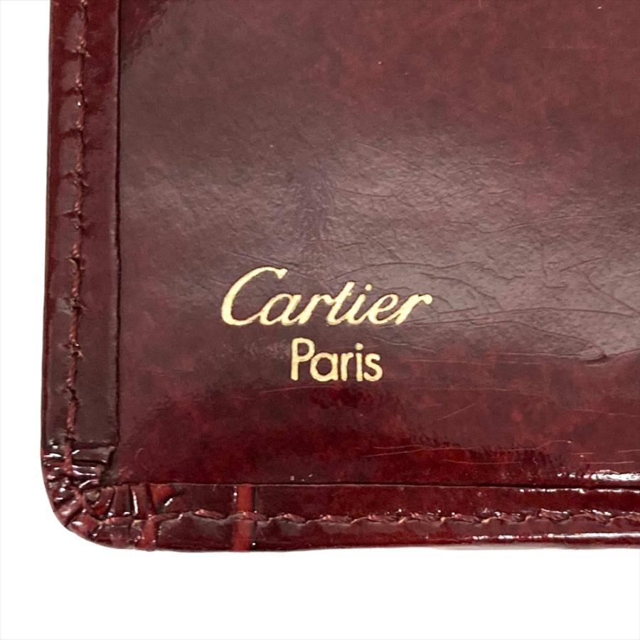 Cartier（カルティエ） ハッピーバースデー 二つ折り財布 パテント