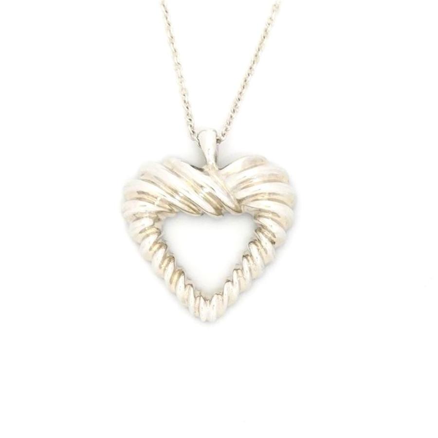 Tiffany & Co. ☆ティファニー ツイストハートネックレスSV925