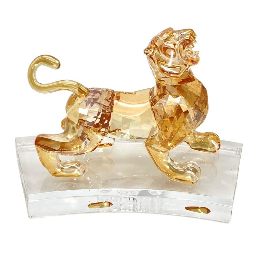 【美品】Swarovski スワロフスキー 十二支 タイガー 虎 トラ SWAROVSKI（スワロフスキー） 十二支 干支 タイガー オブジェ 置物