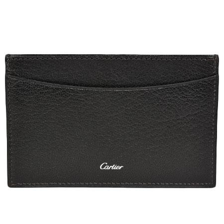 Cartier（カルティエ） カードケース レザー ブラック 定期入れ