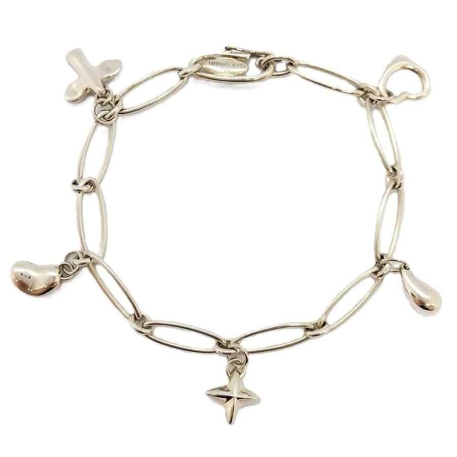 Tiffany & Co. シルバー　チャーム　ブレスレット　エルサペレッティ Elsa Peretti ティファニー Tiffany&Co. 5チャーム ブレスレット