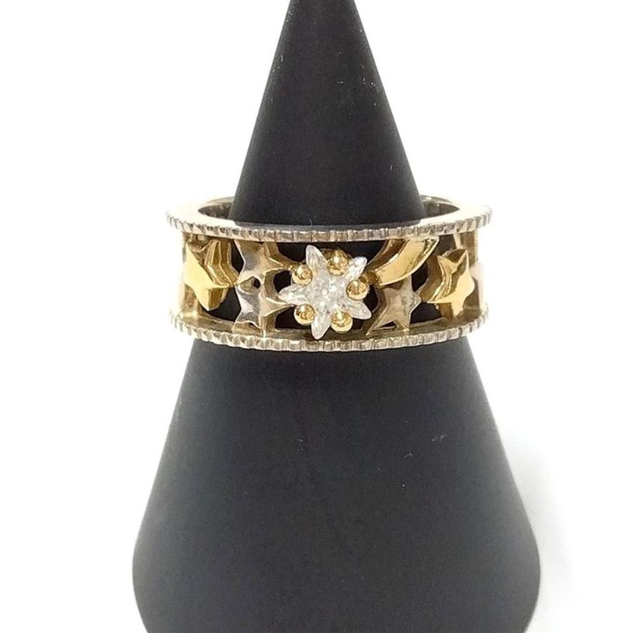 スタージュエリー リング 8号 スタージュエリー STAR JEWELRY スターモチーフ コンビ リング 指輪 約