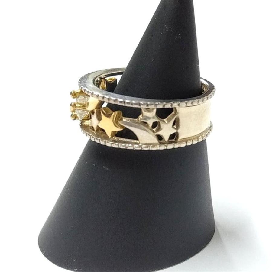 スタージュエリー STAR JEWELRY スターモチーフ コンビ リング 指輪 約