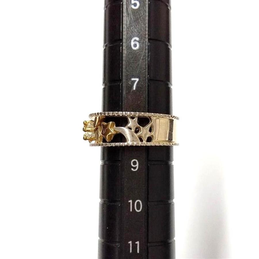 スタージュエリー STAR JEWELRY スターモチーフ コンビ リング 指輪 約