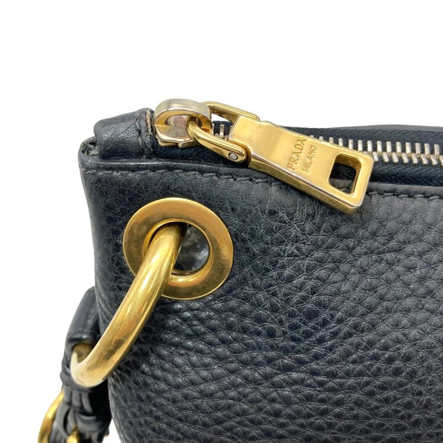 PRADA（プラダ） ロゴ ワンショルダー ショルダーバッグ レザー