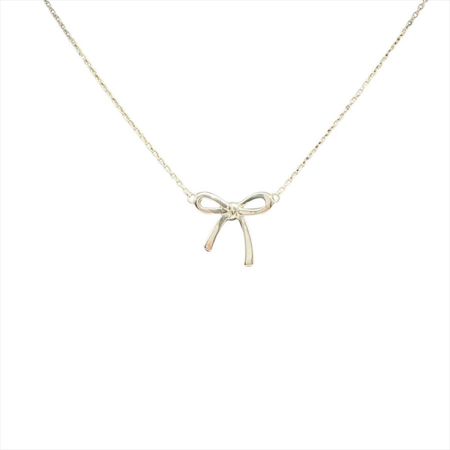 TIFFANY&Co.（ティファニー） ボウ リボンモチーフ ネックレス SV925