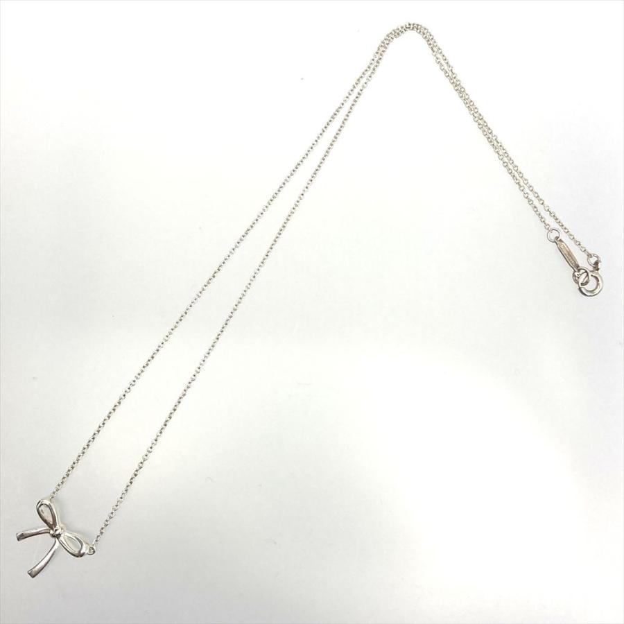 TIFFANY&Co.（ティファニー） ボウ リボンモチーフ ネックレス SV925