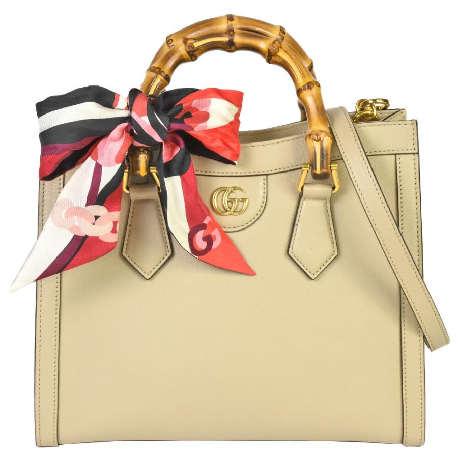 GUCCI グッチ バンブー ダイアナ トートバッグ 2WAY レザー GUCCI グッチ バンブー ダイアナ トートバッグ 2WAY レザー