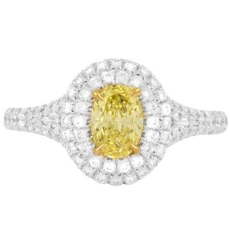 ティファニー Tiffany&Co ソレスト オーバル イエローダイヤモンド 
