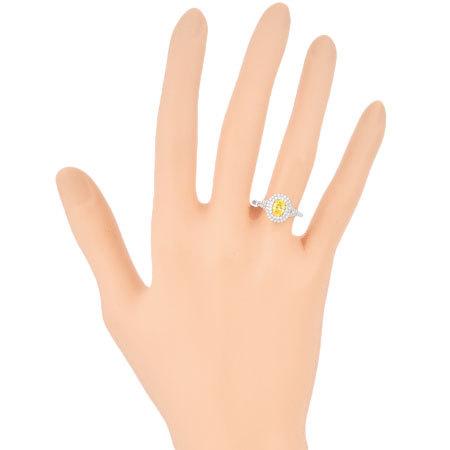 ティファニー Tiffany&Co ソレスト オーバル イエローダイヤモンド 