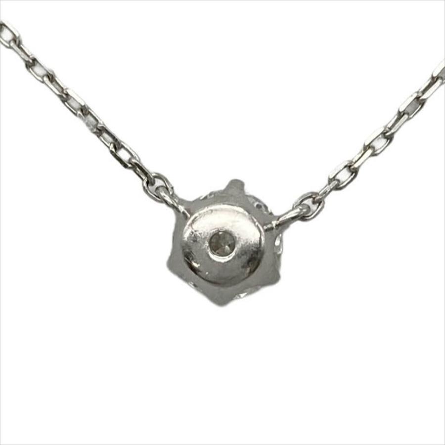 ヨンドシー 4℃ ソリティア ネックレス ダイヤモンド 0.334ct Pt850