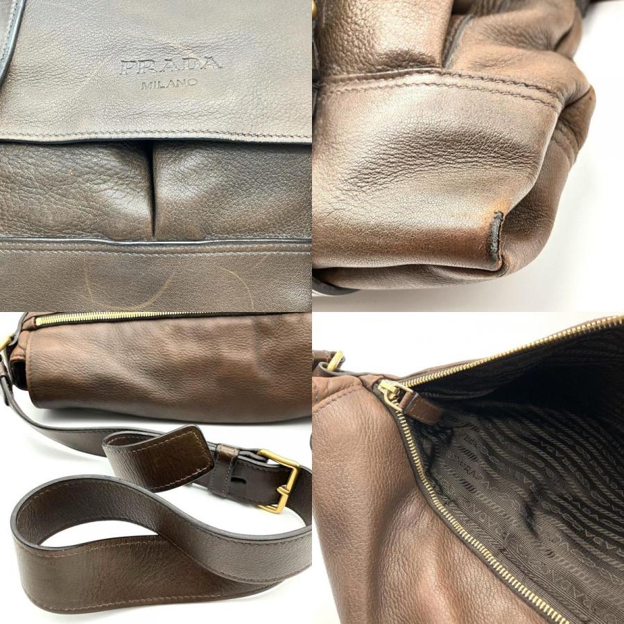 PRADA プラダ 鹿革 ディアスキン ショルダー メッセンジャー PRADA プラダ 鹿革 ディアスキン ショルダー メッセンジャー