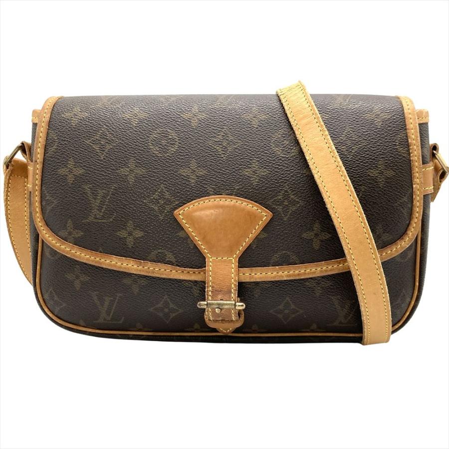 ルイヴィトン LOUIS VUITTON ソローニュ ショルダーバッグ モノグラム キャンバス M42250 ブラウン ゴールド金具 SL0031【中古】 LOUIS VUITTON（ルイ・ヴィトン） ソローニュ ショルダーバッグ