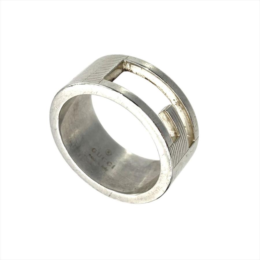 GUCCI（グッチ） ブランデッドG リング 指輪 約9.5号 SV925 7.4g