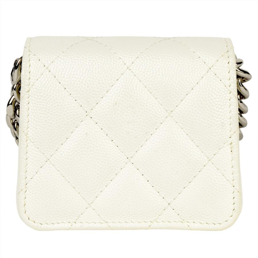 キャビアスキン シャネル CHANEL マイクロ マトラッセ チェーン
