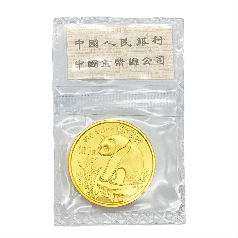 パンダ金貨 100元 1993年 純金 31.1g 1oz 金貨 ゴールド K24 中国