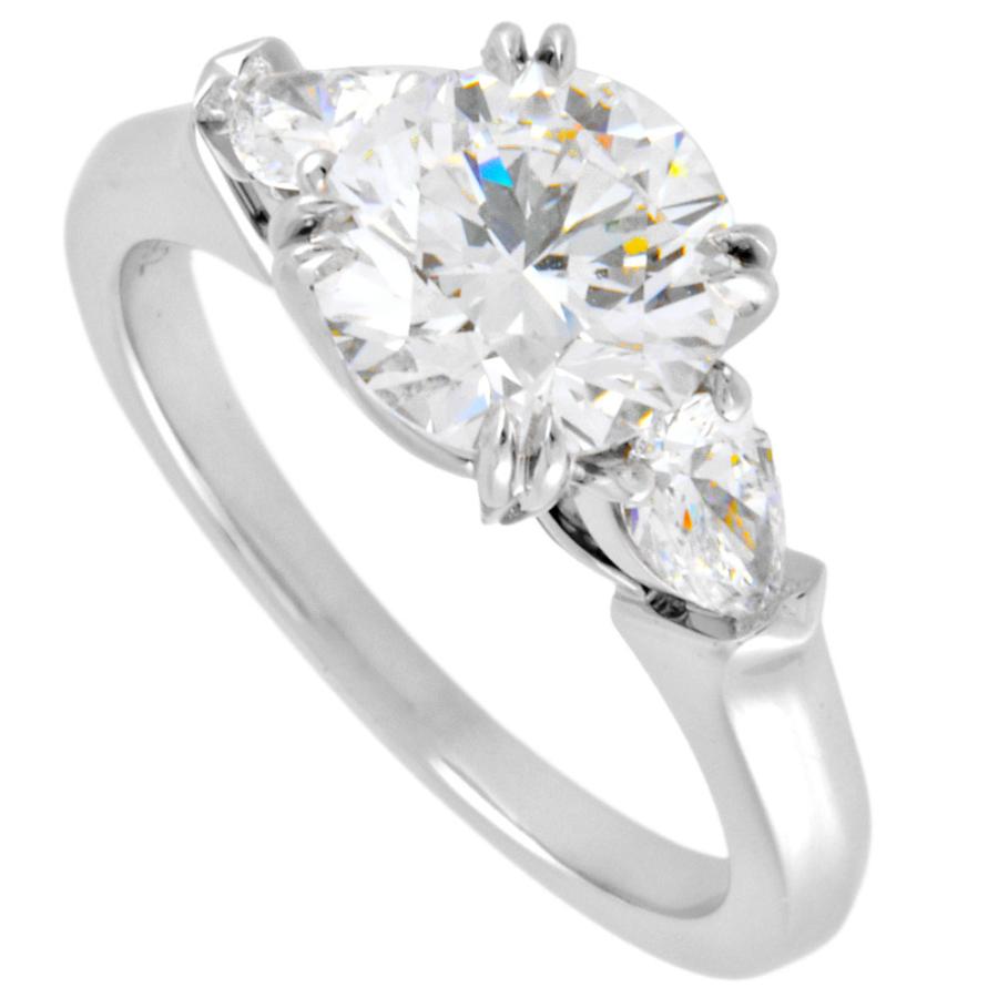 HARRY WINSTON ダイヤモンドリングpt950 楽天市場】【Harry Winston】ハリーウィンストン ヴォアラ