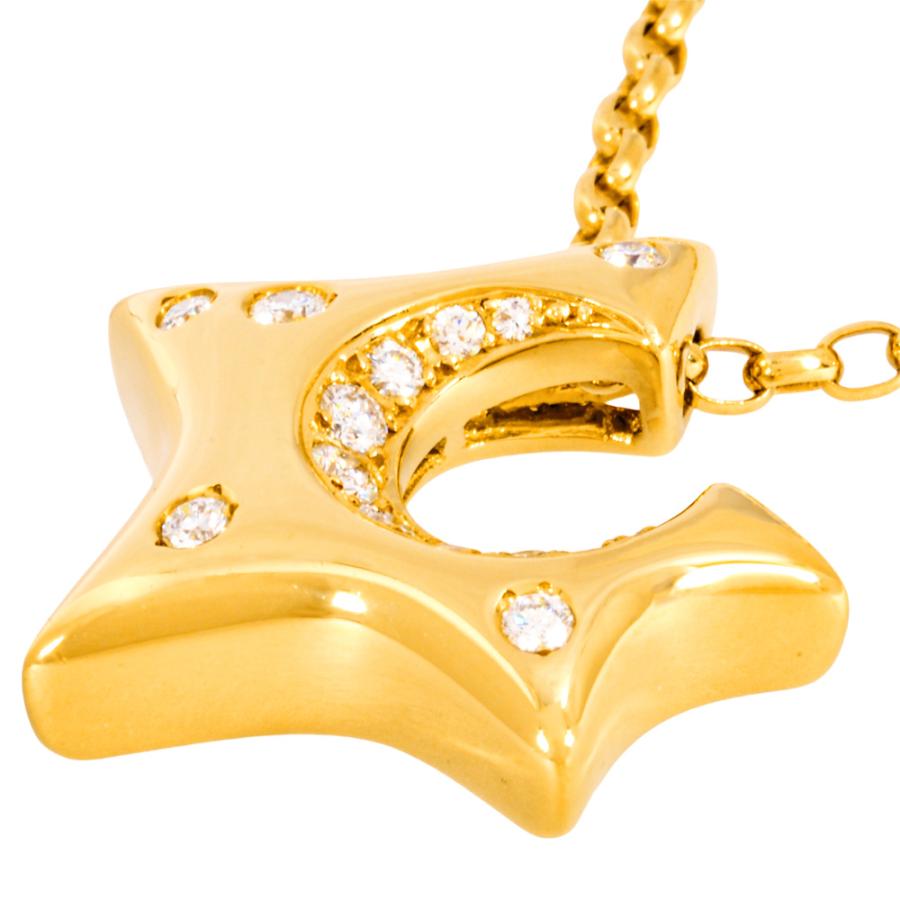 MIKIMOTO（ミキモト） スターモチーフ ネックレス ダイヤモンド 0.39ct