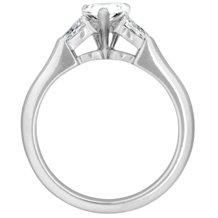 グラフ GRAFF ペアシェイプ リング 指輪 ダイヤモンド 0.70ct 約8.5号 