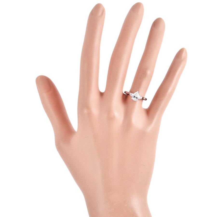 グラフ GRAFF ペアシェイプ リング 指輪 ダイヤモンド 0.70ct 約8.5号 