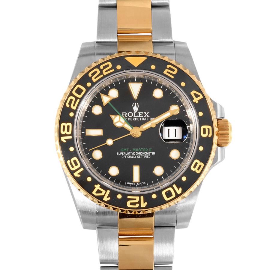 GMTマスターII ロレックス ROLEX 116713LN ランダム YG/SS メンズ 自動