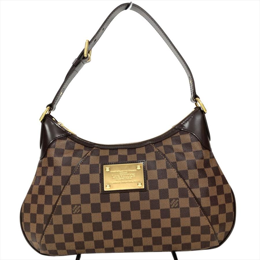 ⭐️早い者勝ち⭐️LOUIS VUITTONポシェットクレス ダミエ・エベヌ【中古】 LOUIS VUITTON（ルイ・ヴィトン） テムズGM ショルダーバッグ ダミエ