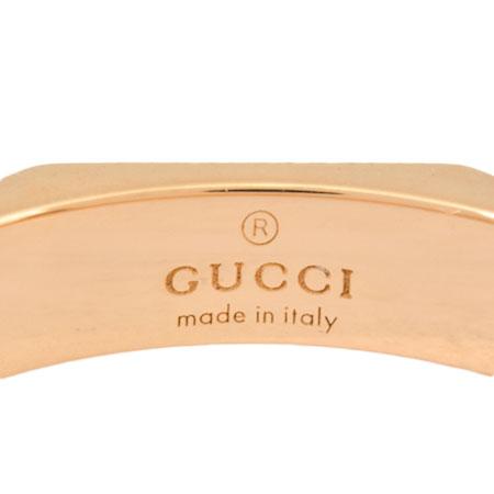 GUCCI グッチ オクタゴナル リング K18PG #13 : ゴールドプラザ