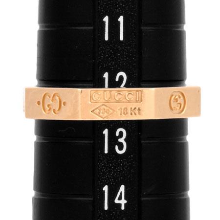 GUCCI グッチ オクタゴナル リング K18PG #13 : ゴールドプラザ