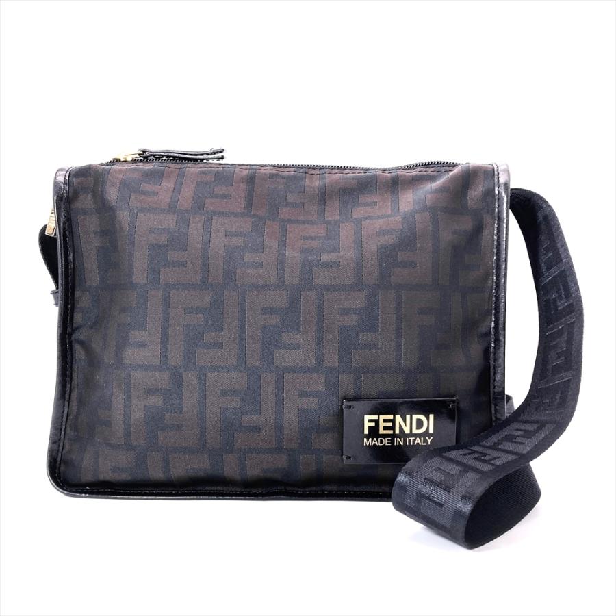 FENDI（フェンディ） ズッカ柄 ショルダーバッグ ナイロン 7VA220