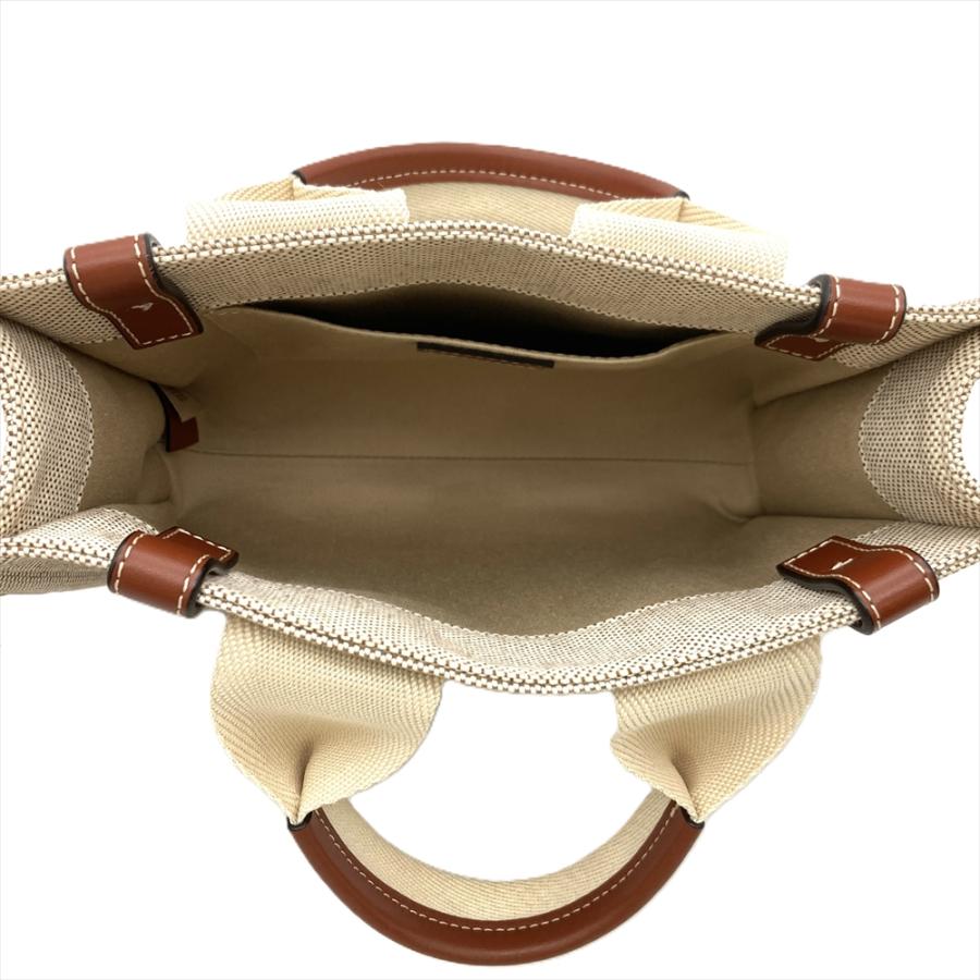 クロエ Chloe ウッディスモール トートバッグ コットン レザー 4217565 ブラウン レディース | Chloe | 05