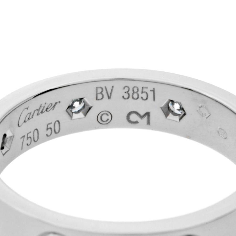 Cartier カルティエ ミニラブリング ダイヤ サイズ50 Cartier（カルティエ） Cartier 8P ダイヤ ミニラブリング リング 指輪