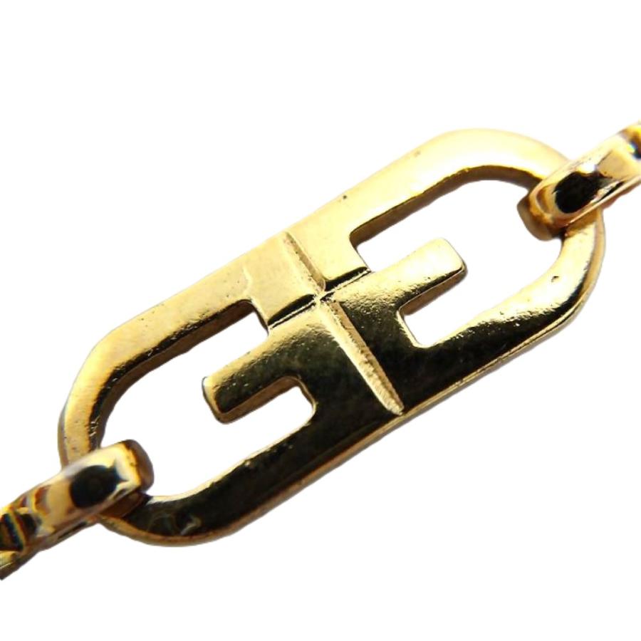 ジバンシー Givenchy Gロゴ ロング ネックレス ゴールド チェーン GP