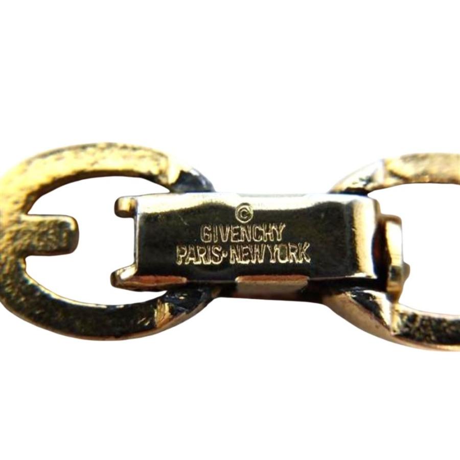 ジバンシー Givenchy Gロゴ ロング ネックレス ゴールド チェーン GP レディース