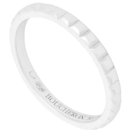 BOUCHERON（ブシュロン） キャトル クルドパリ リング スモール Pt950