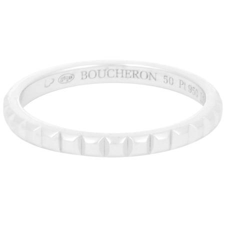 BOUCHERON（ブシュロン） キャトル クルドパリ リング スモール Pt950