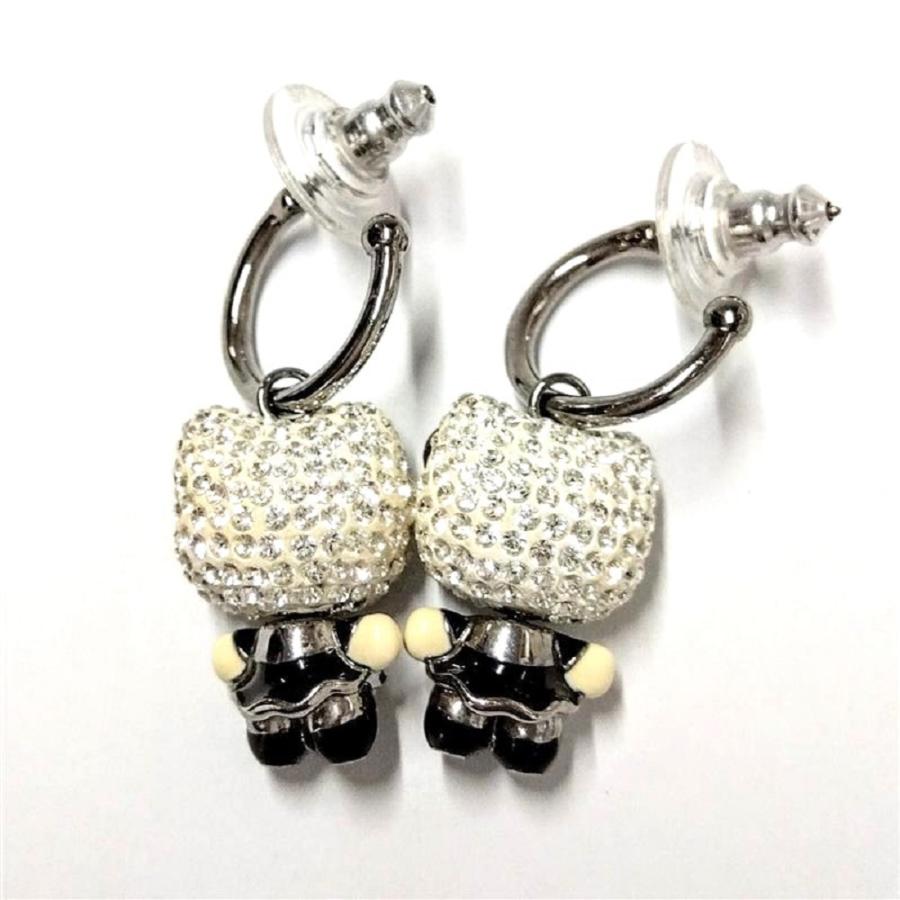 【新品・未使用】Swarovski　ハローキティ&ダニエル SWAROVSKI（スワロフスキー） ハローキティ サンリオ ピアス シルバー