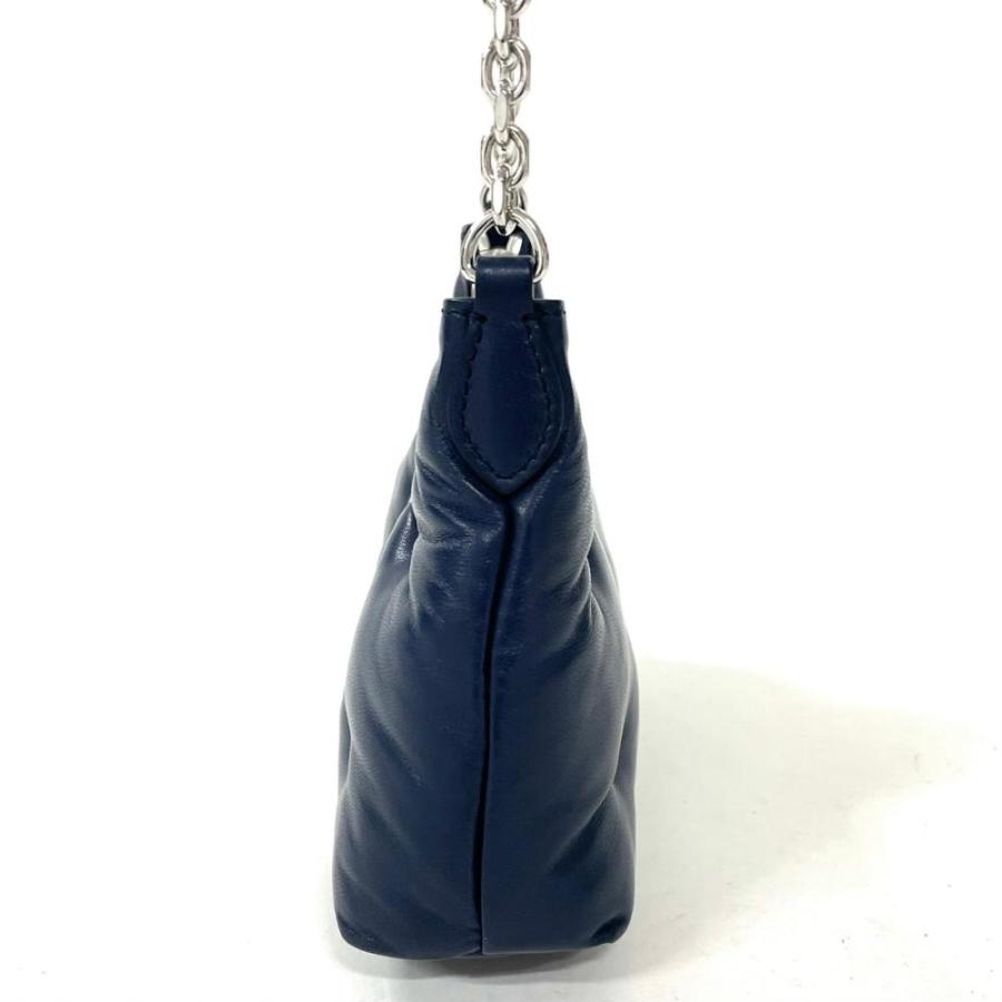 Maison Martin Margiela レザー サコッシュ ネイビー マルタンマルジェラ MARTIN MARGIELA ホーボー スモール ショルダー