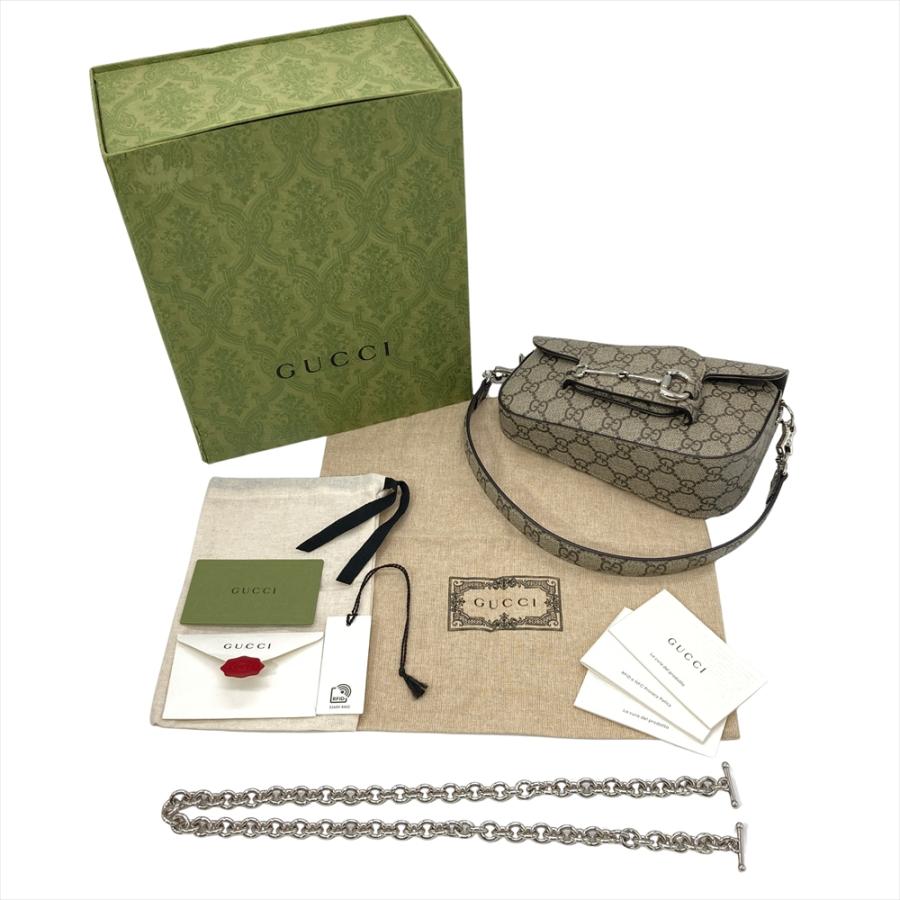 GUCCI（グッチ） ホースビット 1955 ショルダーバッグ GGスプリーム