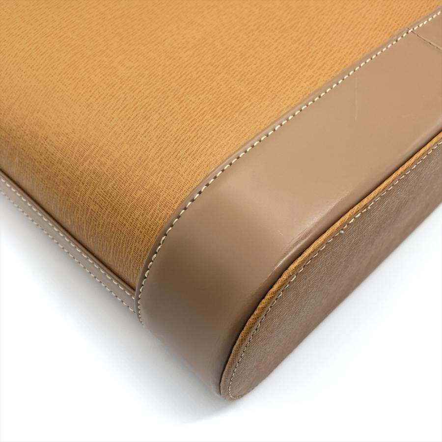 BURBERRY バーバリー トートバッグ ショルダーバッグ レザー ブラウン  