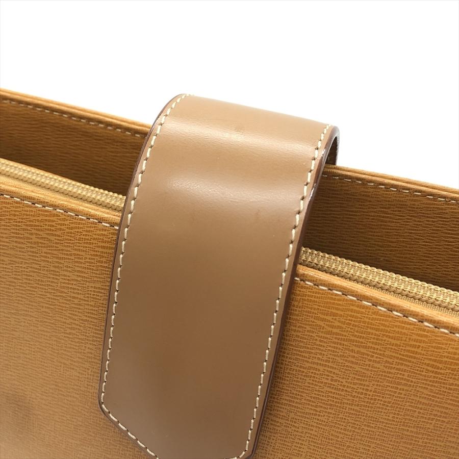 BURBERRY バーバリー トートバッグ ショルダーバッグ レザー ブラウン  