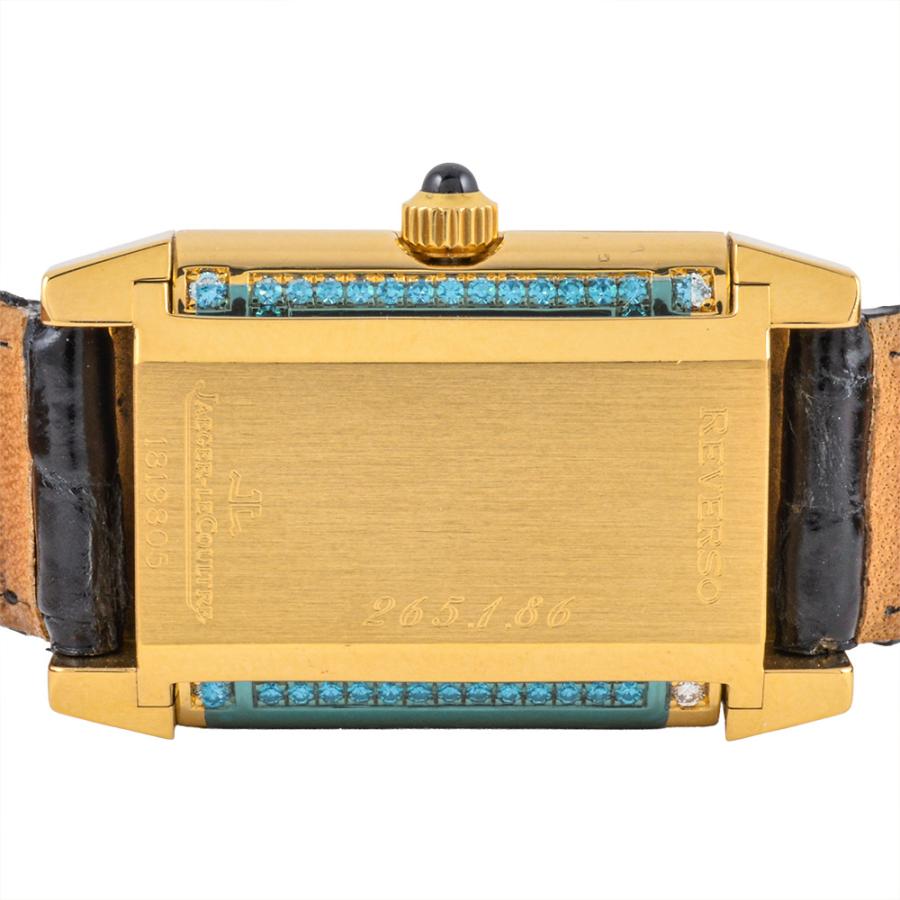 ジャガー・ルクルト JAEGER-LECOULTRE 265.1.86 レベルソ レディ K18YG ダイヤ 手巻き レディース 良品 _912250 Jaeger-LeCoultre - ジャガー・ルクルト JAEGER-LECOULTRE 265.1.86