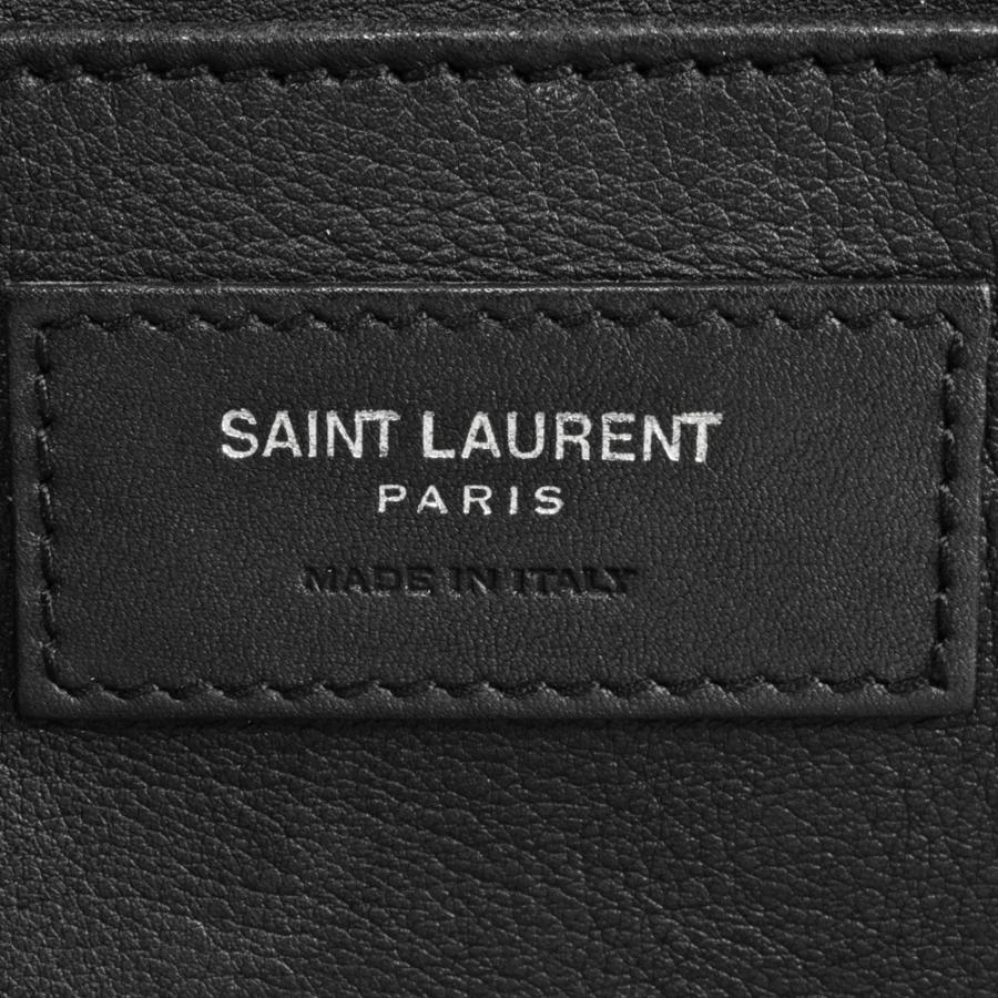 値下げ　SAINT LAURENT サンローラン カバス　ストラップ付　黒 サンローラン SAINT LAURENT ダウンタウン カバス ショルダー