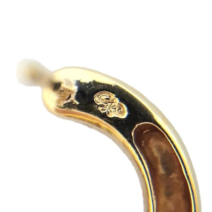 スタージュエリー STAR JEWELRY サークル ピアス ルビー K18 ゴールド