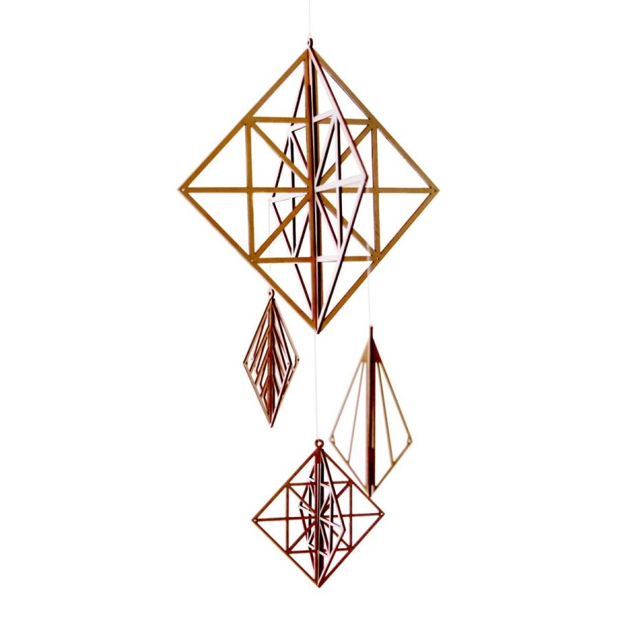 Kito 木製オーナメント 定番人気の4個セット 北欧 モビール ヒンメリ Educacion Press