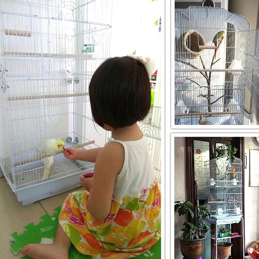 人気が高い Aeon Hum 鳥ケージ ケージ 鳥かご 3段階 大きいケージ インコ オウムケージ オカメ セキセイ ボタン コガネメキシコ コザク 在庫一掃 Kwsrbd Com