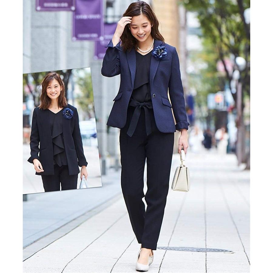 Nissen ニッセン フォーマル パンツ スーツ レディース 慶弔 4点セット コサージュ付 洗える 卒園式 卒業式 入園式 入学式 喪 Www Purrworld Com