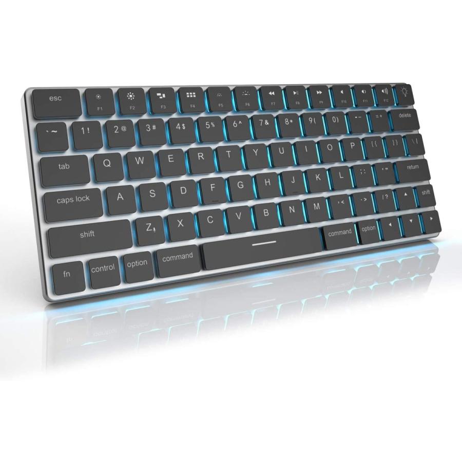 即納 最大半額 Taptek 16mm超薄型 ワイヤレスキーボード メカニカルキーボード ゲーミングキーボード オリジナル青軸 打鍵音改良 無線 有線2wa 人気ブランドを Claves Org Uy