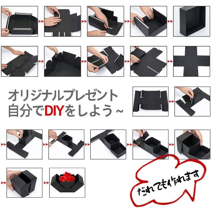 Qlg S サプライズボックス Diy ボックスアルバム アルバム 手作り 誕生日プレゼント 誕生日カード 仕掛け付き 男性 誕生日プレゼン Gold River 通販 Yahoo ショッピング