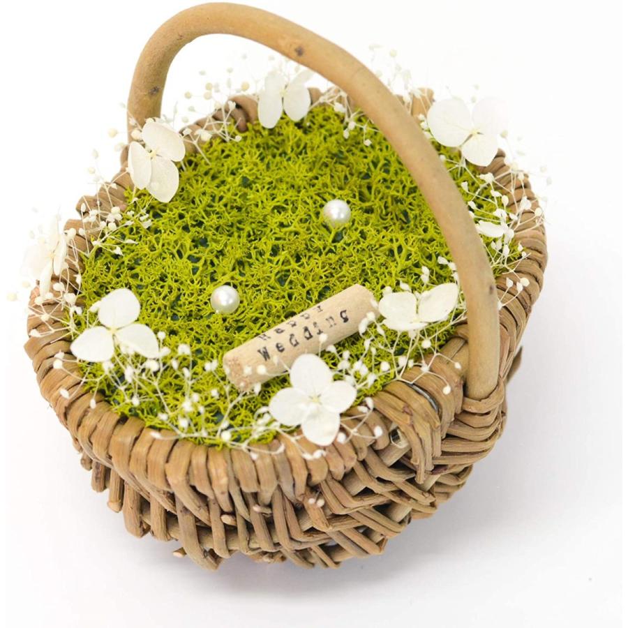 Lulu S ルルズ リングピロー かご バスケット かすみ草 アジサイ プリザーブドフラワー ウェディング ブライダル 結婚指輪 サイズ Gold River 通販 Yahoo ショッピング