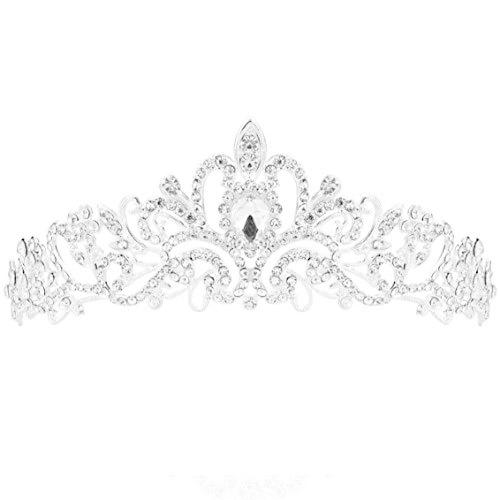 ヘアアクセサリー Cnomg 王冠 ティアラ 子供 撮影 パーティー 女の子 結婚式 七五三 花嫁 誕生日会 髪飾り 成人式 17 9 5ｃ 即納